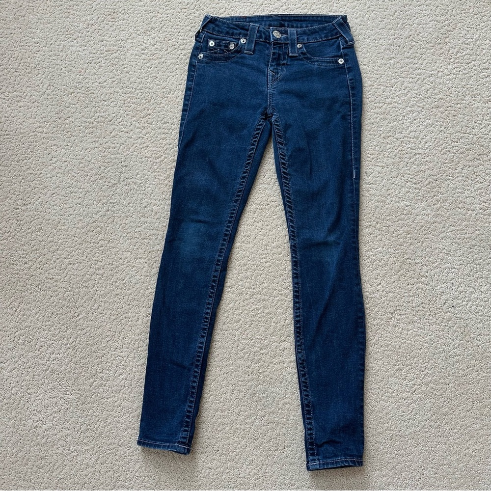 Women's Dark Blue Jeans